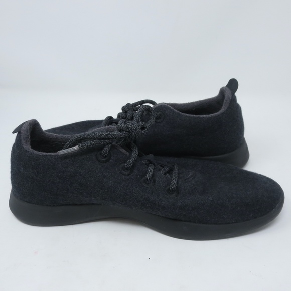 Allbirds WOOL RUNNERS Mens Size 12 Charcoal Gray Black WR Superfine Merino Shoes - Picture 2 of 8